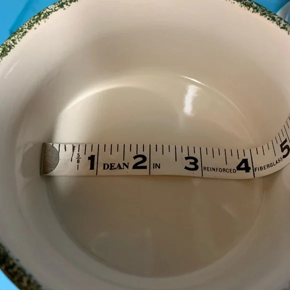 Like New stacking Ceramic Bowls w/ Lids - Picture 5 of 5